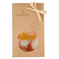 CALTHA slavnostní tuhé mýdlo pomeranč a bambucké máslo 120 g