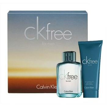 Calvin Klein CK Free Toaletní voda 50ml Edt 50ml + 100ml balzám po holení 