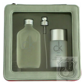 Calvin Klein CK One - toaletní voda s rozprašovačem 100 ml + tuhý deodorant 75