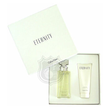 Calvin Klein Eternity - parfémová voda s rozprašovačem 100 ml + tělové mléko 100 ml
