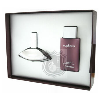 Calvin Klein Euphoria - parfémová voda s rozprašovačem 30 ml + sprchový gel 100 ml