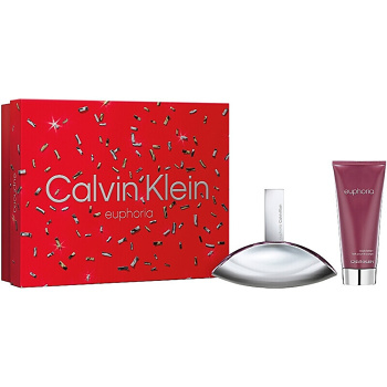 CALVIN KLEIN Euphoria Parfémovaná voda 100 ml + tělové mléko 100 ml (Kosmetické balíčky)
