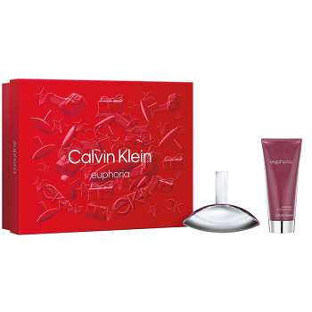 CALVIN KLEIN Euphoria Parfémovaná voda 50 ml + tělové mléko 100 ml (Kosmetické balíčky)