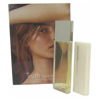 Calvin Klein Truth - parfémová voda s rozprašovačem 100 ml + tělové mléko 100