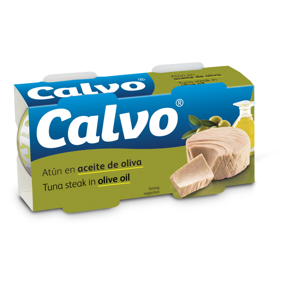Levně CALVO Tuňák v olivovém oleji 2 x 80 g