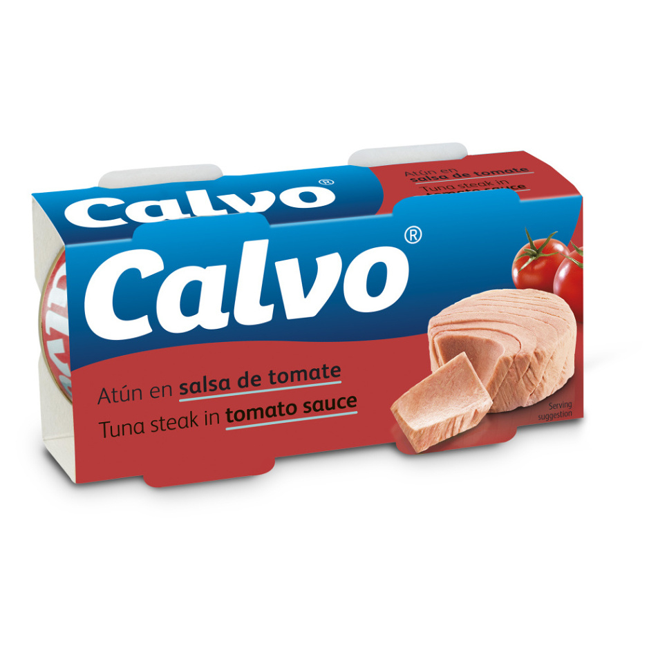 E-shop CALVO Tuňák v rajčatové omáčce 2 x 80 g