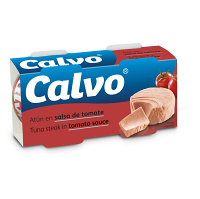 CALVO Tuňák v rajčatové omáčce 2 x 80 g