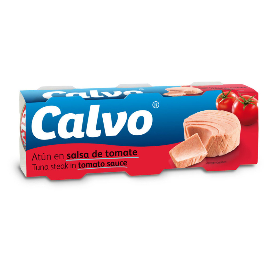 E-shop CALVO Tuňák v rajčatové omáčce 3 x 80 g