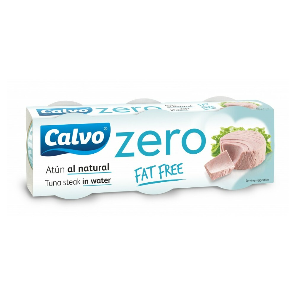 E-shop CALVO Zero tuňák ve vlastní šťávě fat free 3 x 65 g