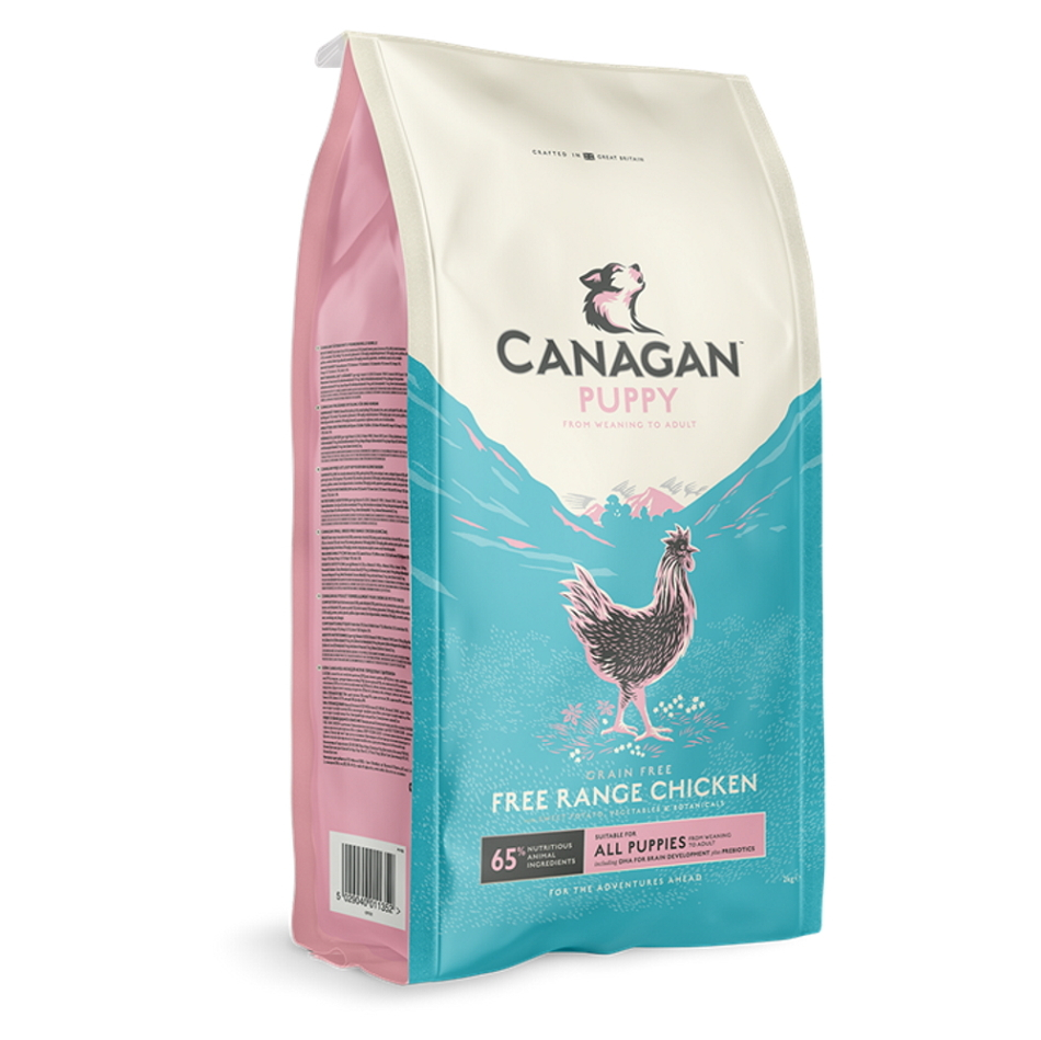 E-shop CANAGAN Puppy Free range chicken granule pro štěňata, Hmotnost balení: 12 kg