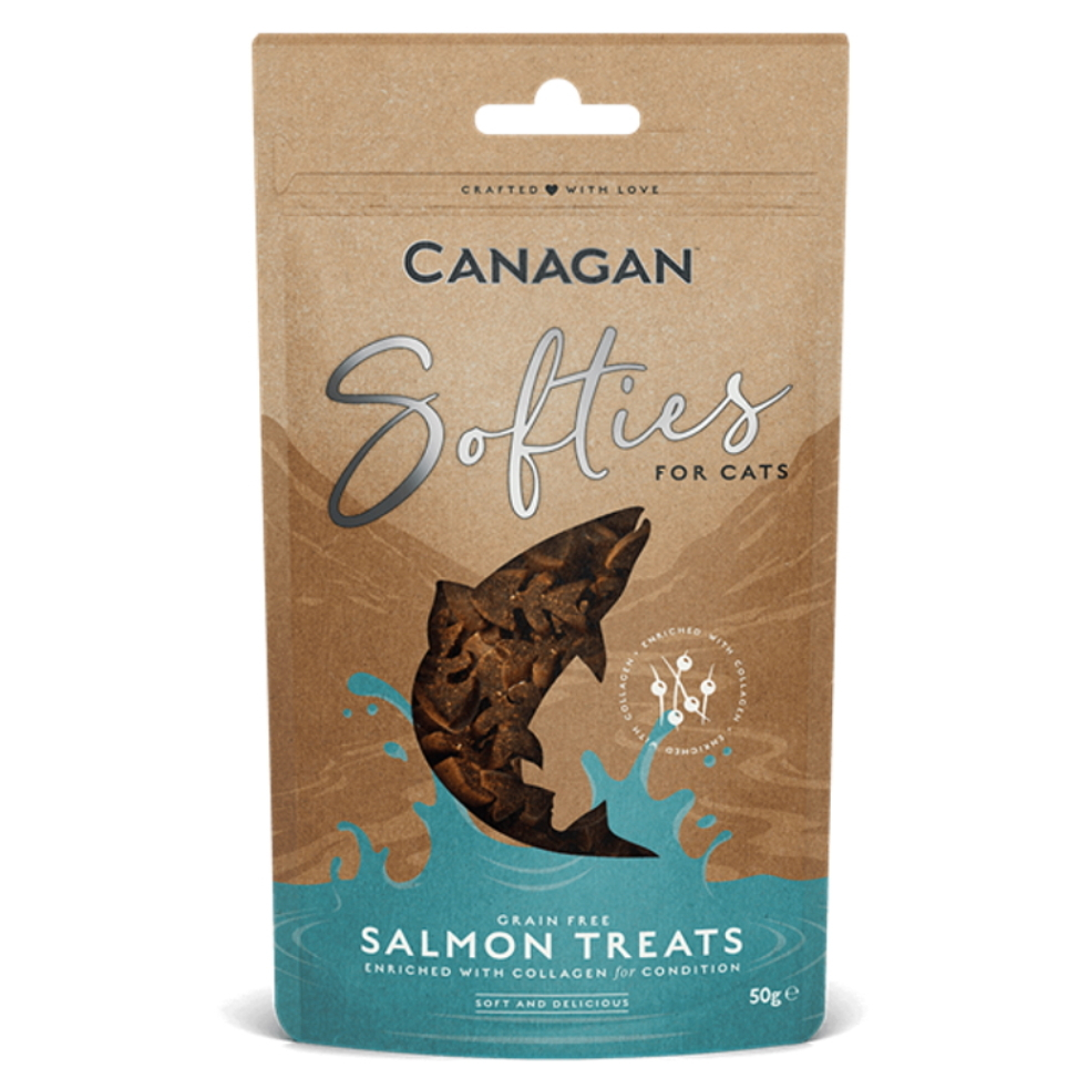 Levně CANAGAN Softies salmon treats pamlsky pro kočky 50 g