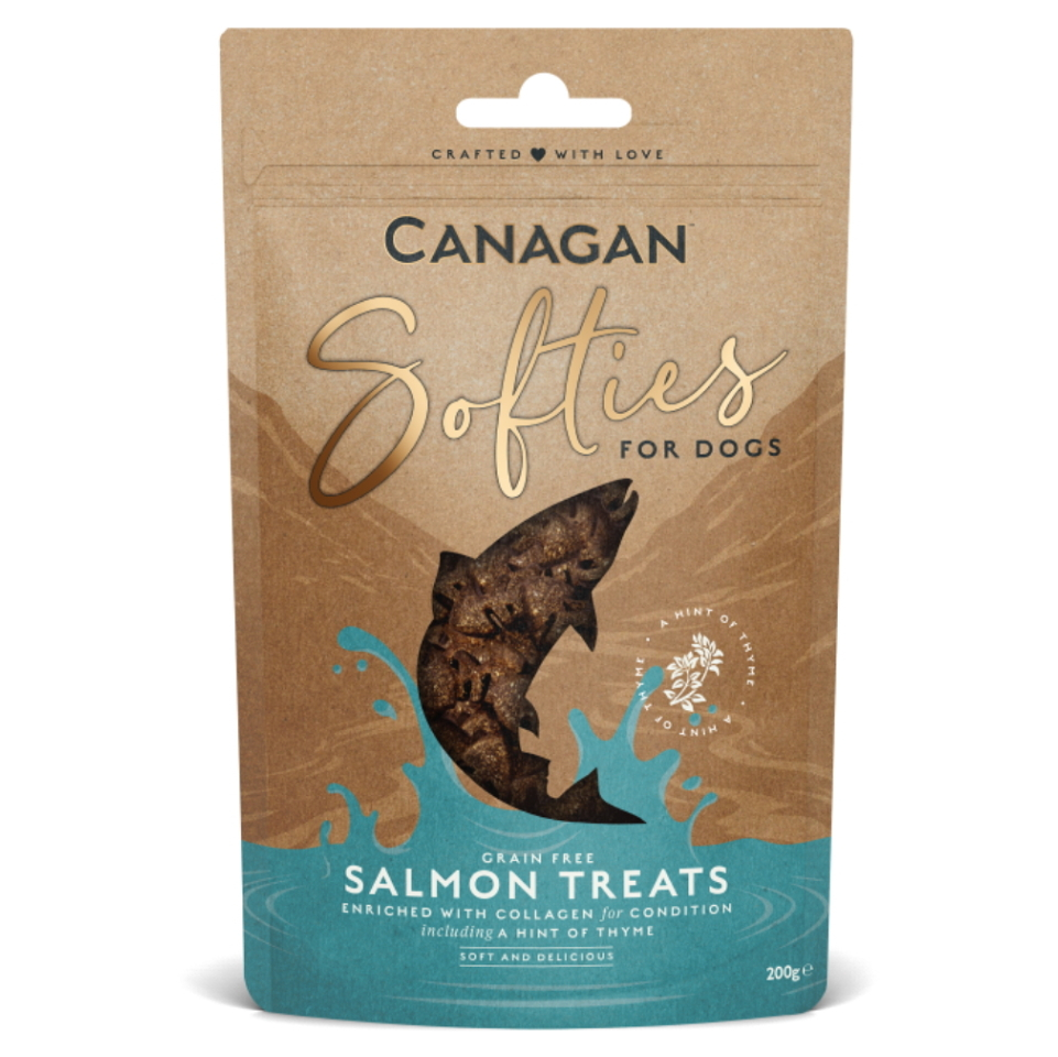 Levně CANAGAN Softies salmon treats pamlsky pro psy 200 g
