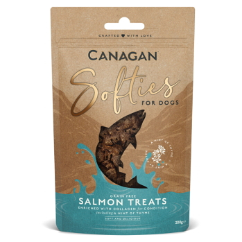 CANAGAN Softies salmon treats pamlsky pro psy 200 g (Tréninkové pamlsky pro psy)