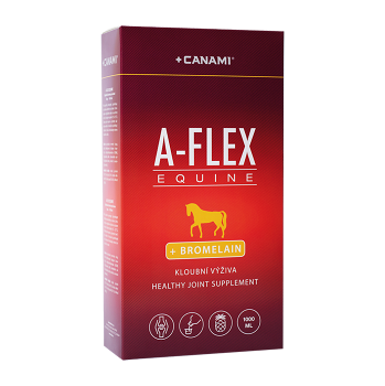 CANAMI A-Flex EQUINE + Bromelain 1000 ml, poškozený obal