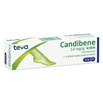 CANDIBENE Krém proti infekcím 10 mg 20 g (Přípravky na plísně a mykózy) - Jednodruhové