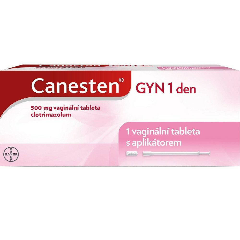 E-shop CANESTEN GYN 1 den 1 500 mg 1 vaginální tableta