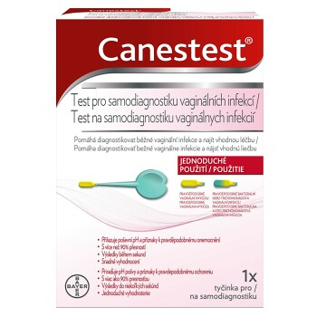 CANESTEST pro samodiagnostiku vaginálních infekcí 1 kus