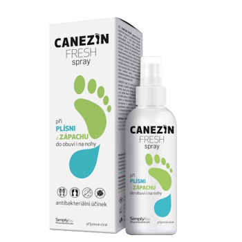 CANEZIN FRESH spray 100 ml (Kožní a nehtové mykózy) - Hojivý
