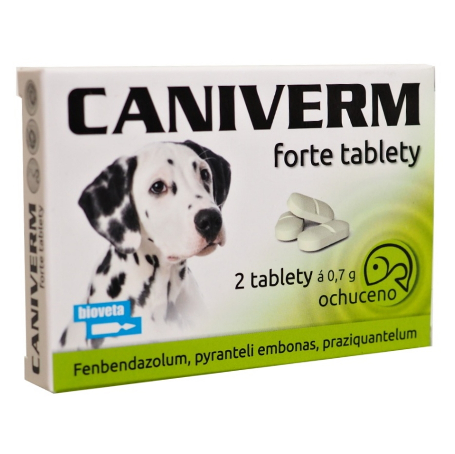Levně CANIVERM Forte 0,7 g 2 tablety