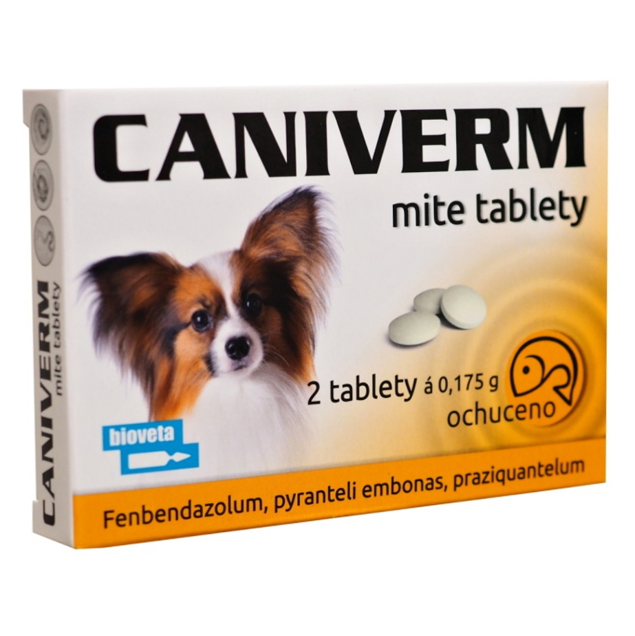 Levně CANIVERM Mite 0,175 g 2 tablety