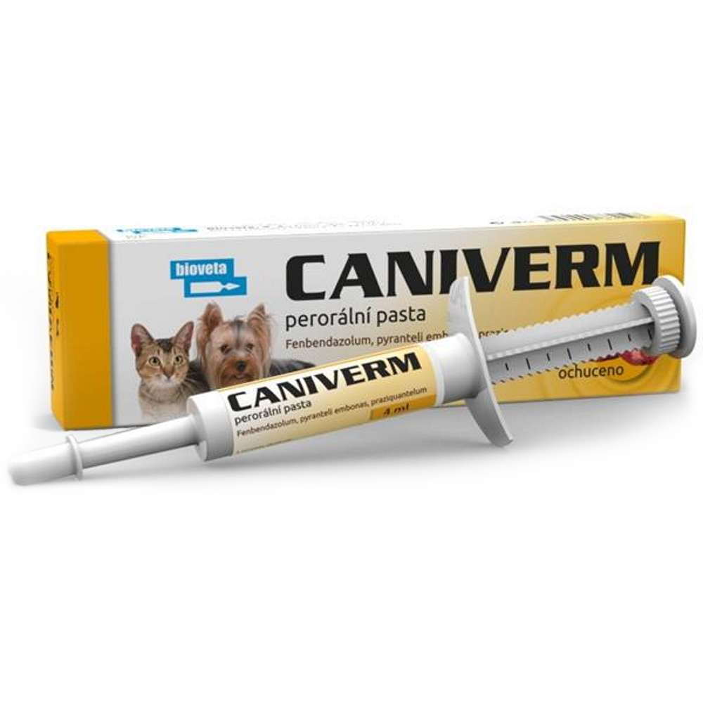 E-shop CANIVERM Perorální pasta pro psy a kočky 4 ml