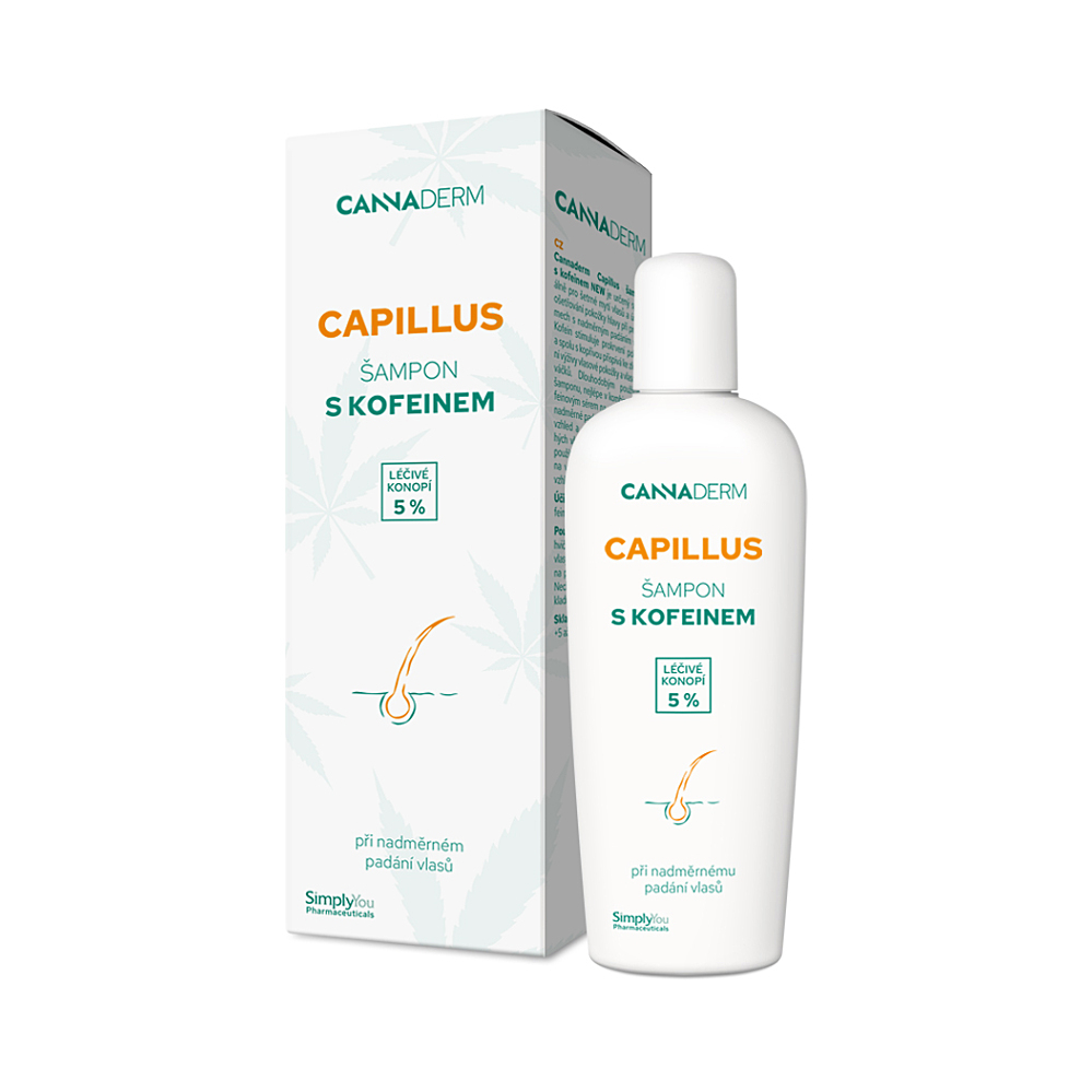 CANNADERM Capillus Šampon s kofeinem 150 ml