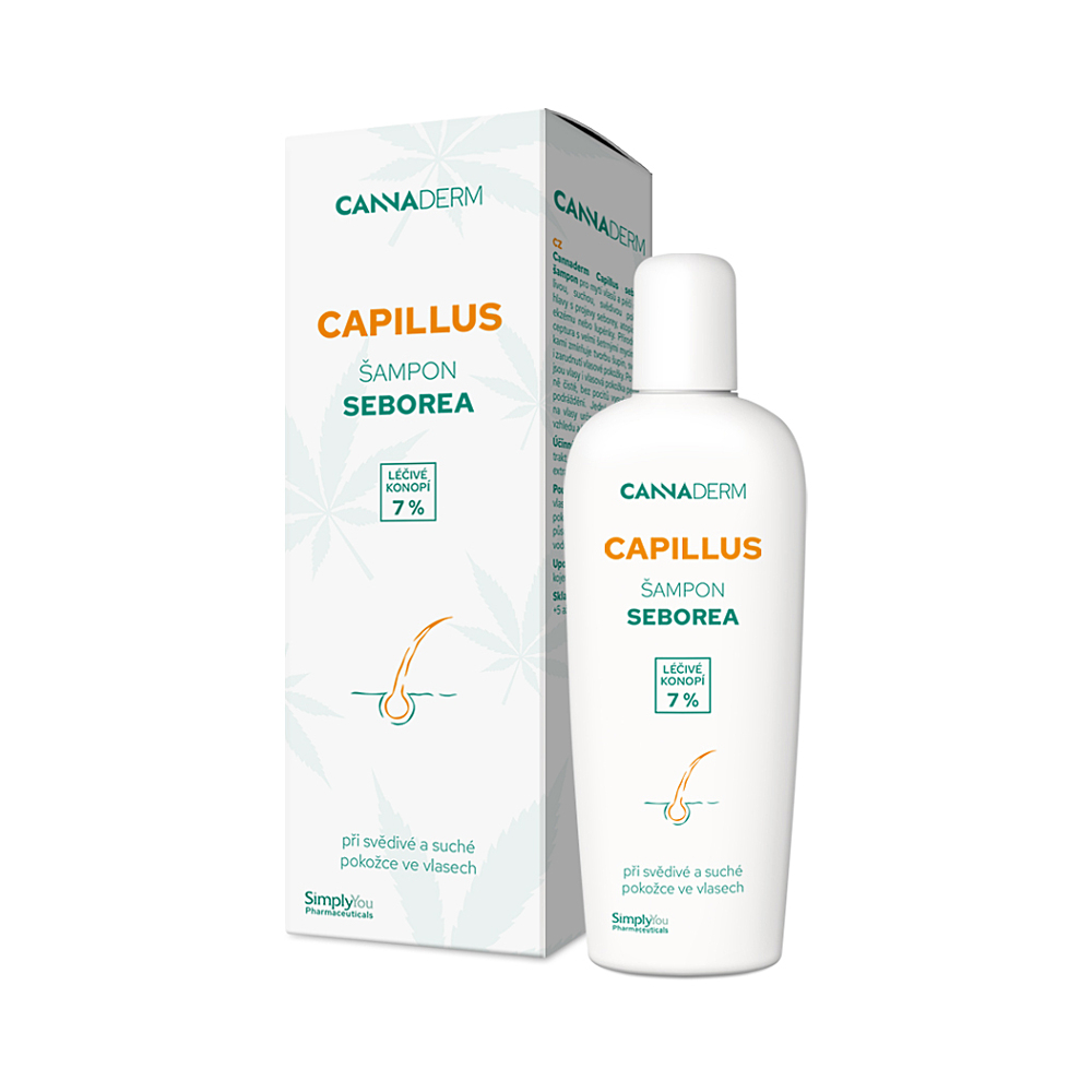 CANNADERM Capillus seborea šampon na vlasy 150 ml