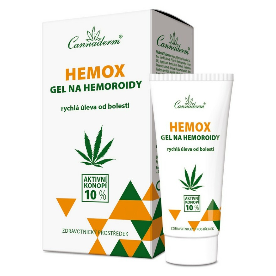Levně CANNADERM Hemox gel na hemoroidy 40 g