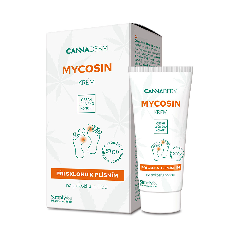 CANNADERM Mycosin krém proti plísním 30 g