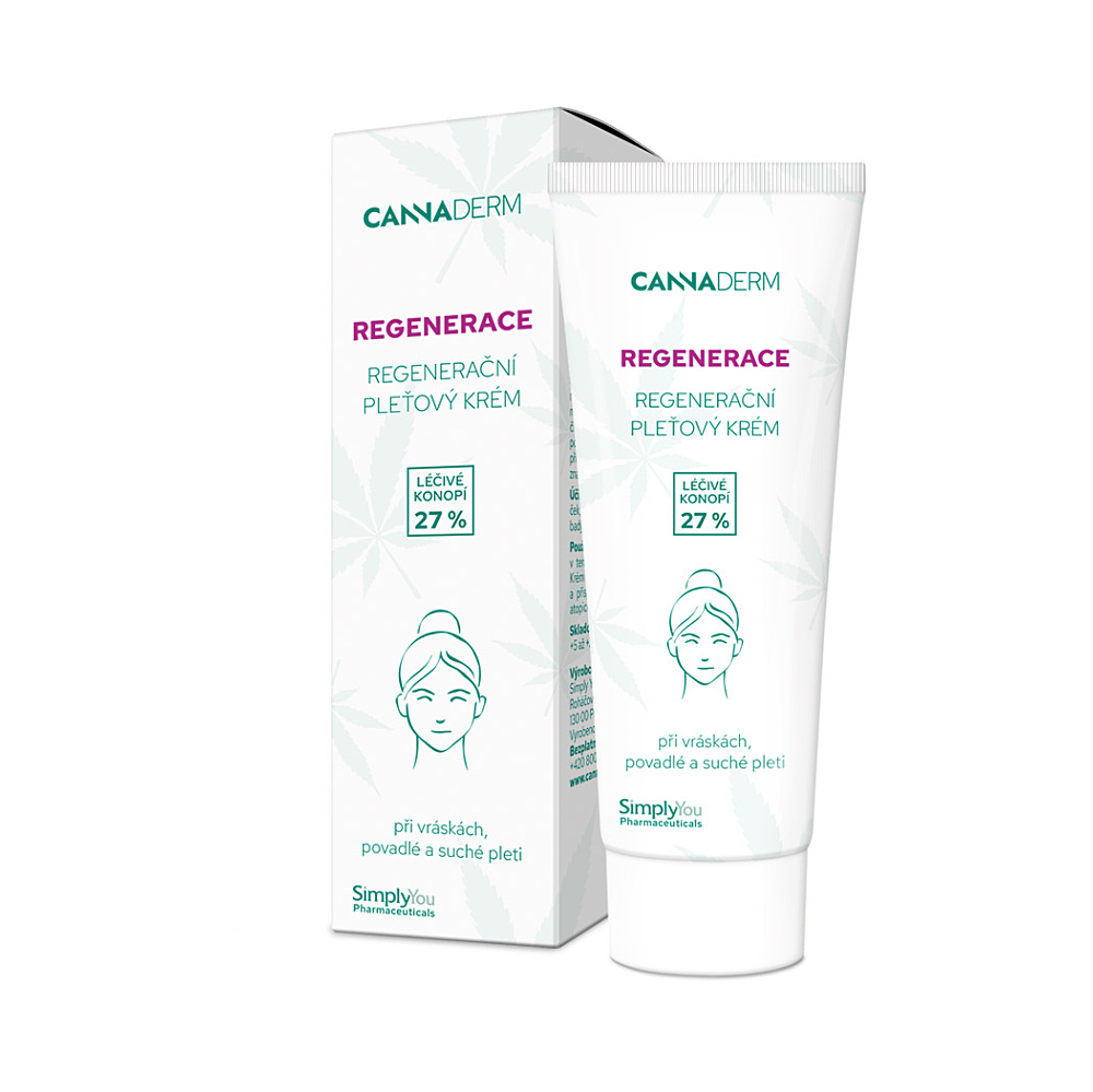 CANNADERM Regenerace regenerační krém 75 g