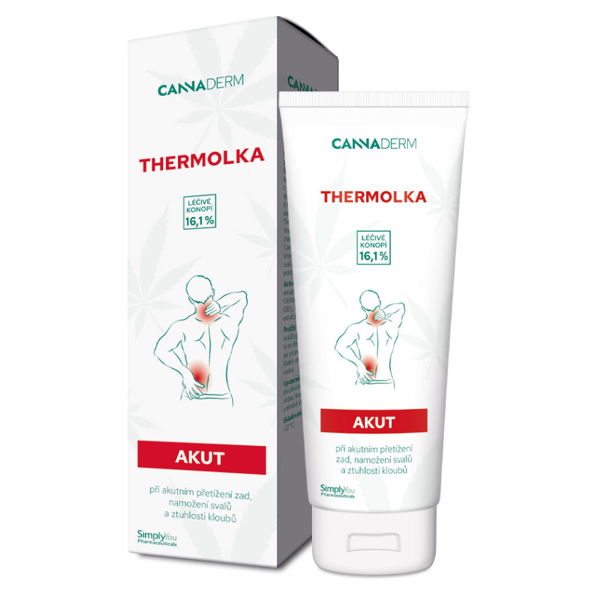 CANNADERM Thermolka AKUT Hřejivé mazání 125 ml