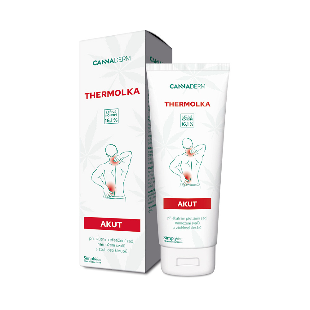 CANNADERM Thermolka AKUT Hřejivé mazání 125 ml