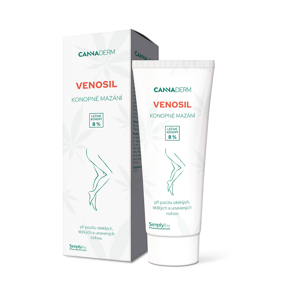 CANNADERM Venosil Konopné mazání 100 ml