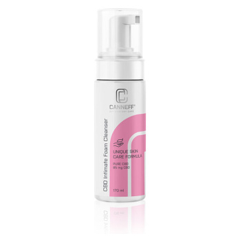 CANNEFF CBD Intimate Foam Cleanser 170 ml (Intimní mýdla a mycí gely)