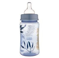 CANPOL BABIES Antikoliková lahev EasyStart GOLD modrá 240 ml