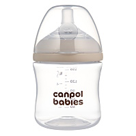 CANPOL BABIES Lahev antikoliková natural shape 0m+ 150 ml