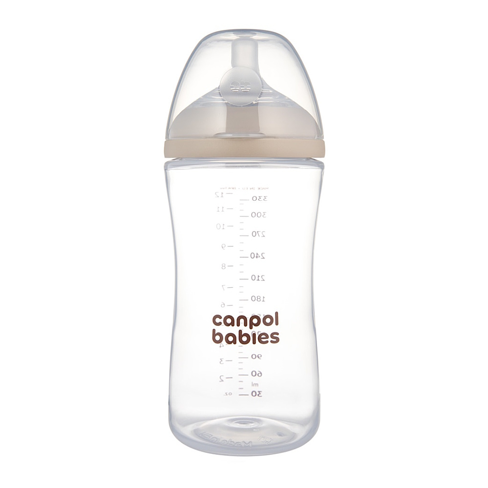 Canpol babies Lahev antikoliková NATURAL SHAPE 330ml koupíte na Lekarna.cz