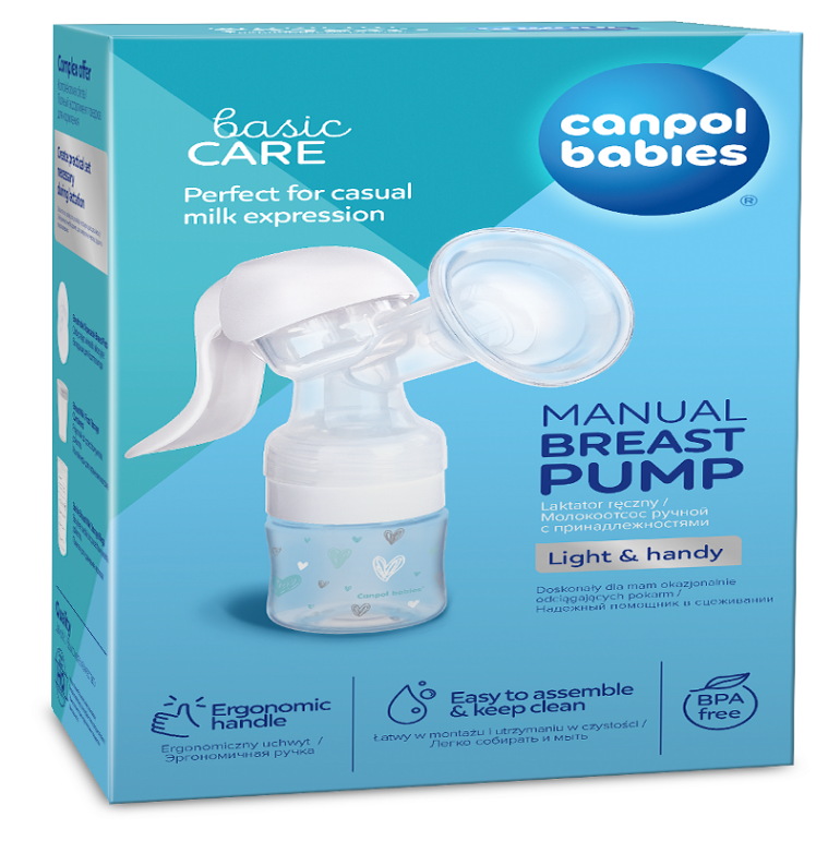 E-shop CANPOL BABIES Ruční odsávačka mateřského mléka basic