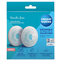 CANPOL BABIES Sběrač mateřského mléka  2 kusy