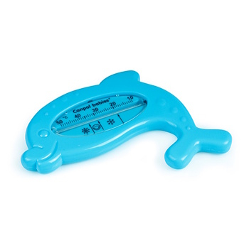 CANPOL BABIES Teploměr koupací delfín modrý 1 kus (Dětské teploměry) - Vodní