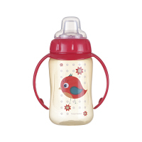 CANPOL BABIES Tréninkový hrníček s úchyty CUTE ANIMALS ptáček 320 ml