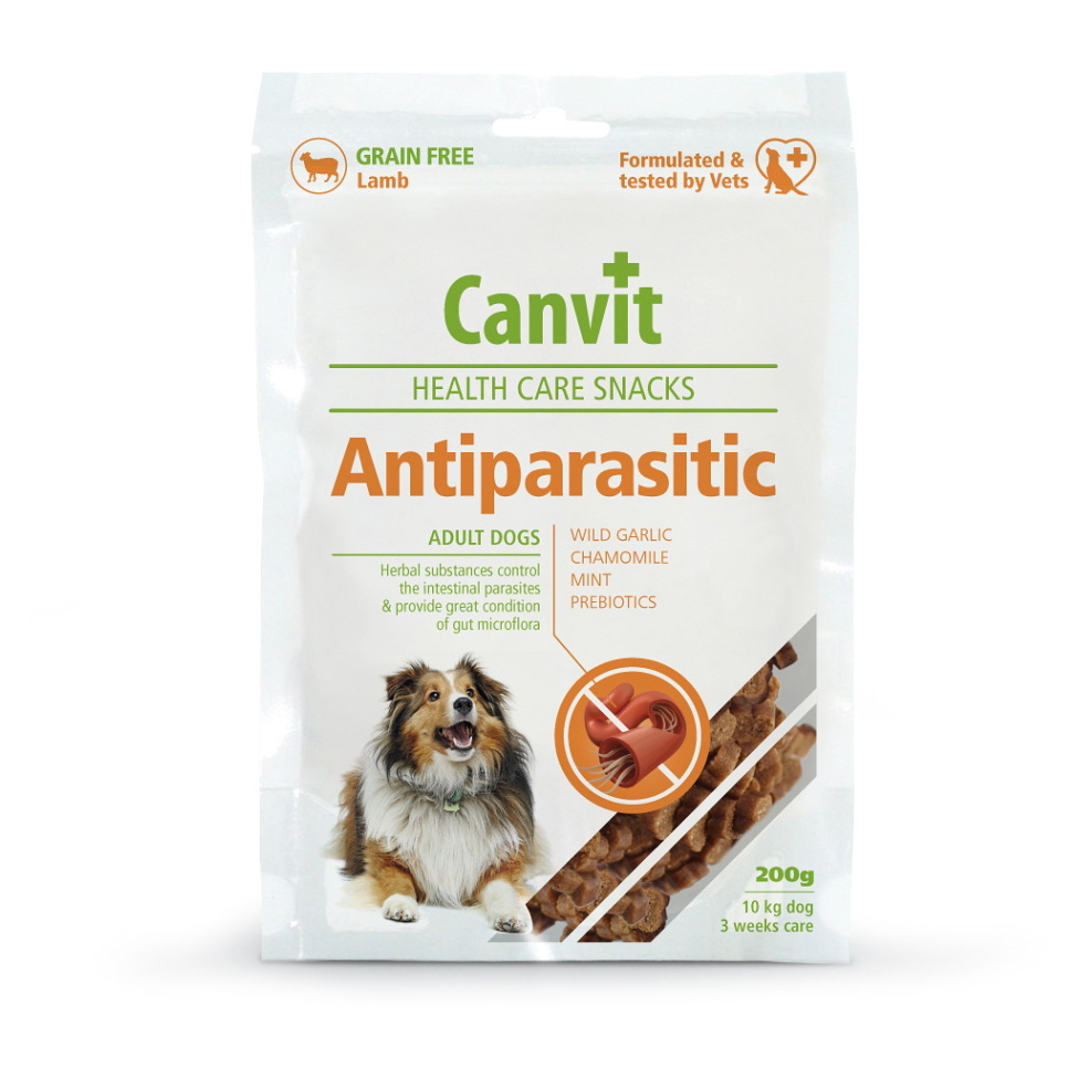 Levně CANVIT Antiparasitic snacks 200 g