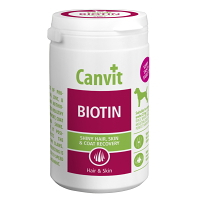 CANVIT Biotin ochucené pro psy 230 g