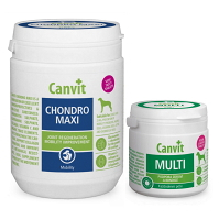 CANVIT Chondro Maxi 500 g + CANVIT Multi pro psy 100 g ZDARMA