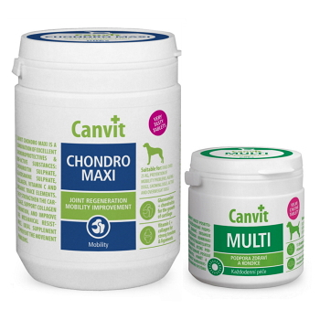 CANVIT Chondro Maxi 500 g + CANVIT Multi pro psy 100 g ZDARMA