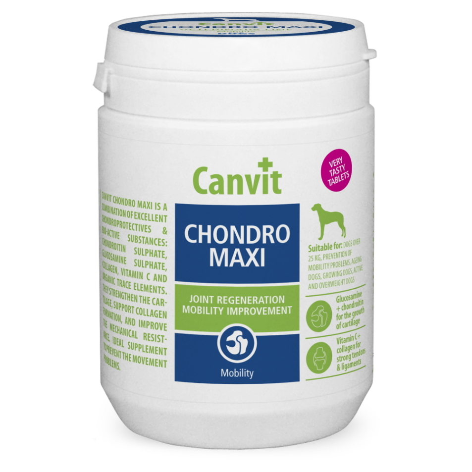 Levně CANVIT Chondro Maxi ochucené pro psy 500 g