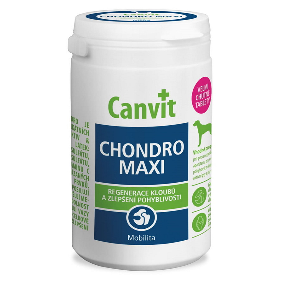 Levně CANVIT Chondro Maxi ochucené pro psy 230 g