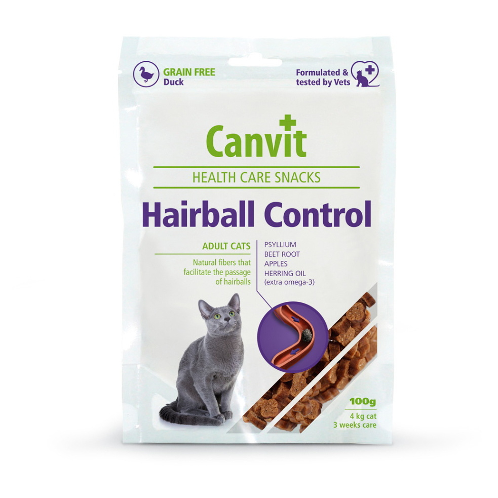 Levně CANVIT Hairball Control Snacks 100 g