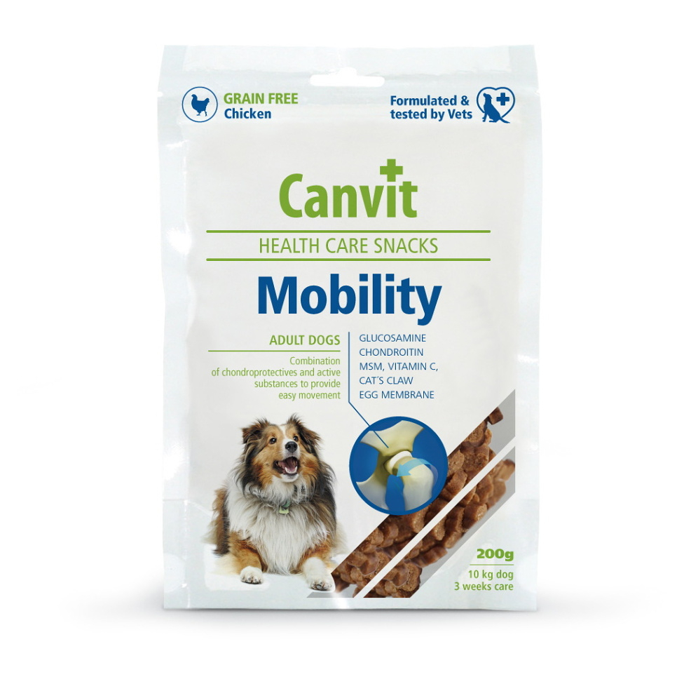 Levně CANVIT Mobility Snacks 200 g