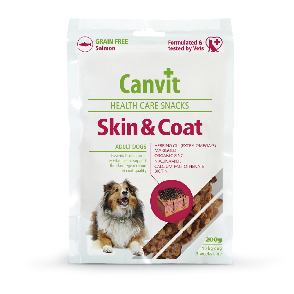 Levně CANVIT Skin&Coat Snacks 200 g